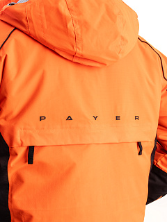 Кайт костюм PAYER, зимний -15, черный-оранжевый