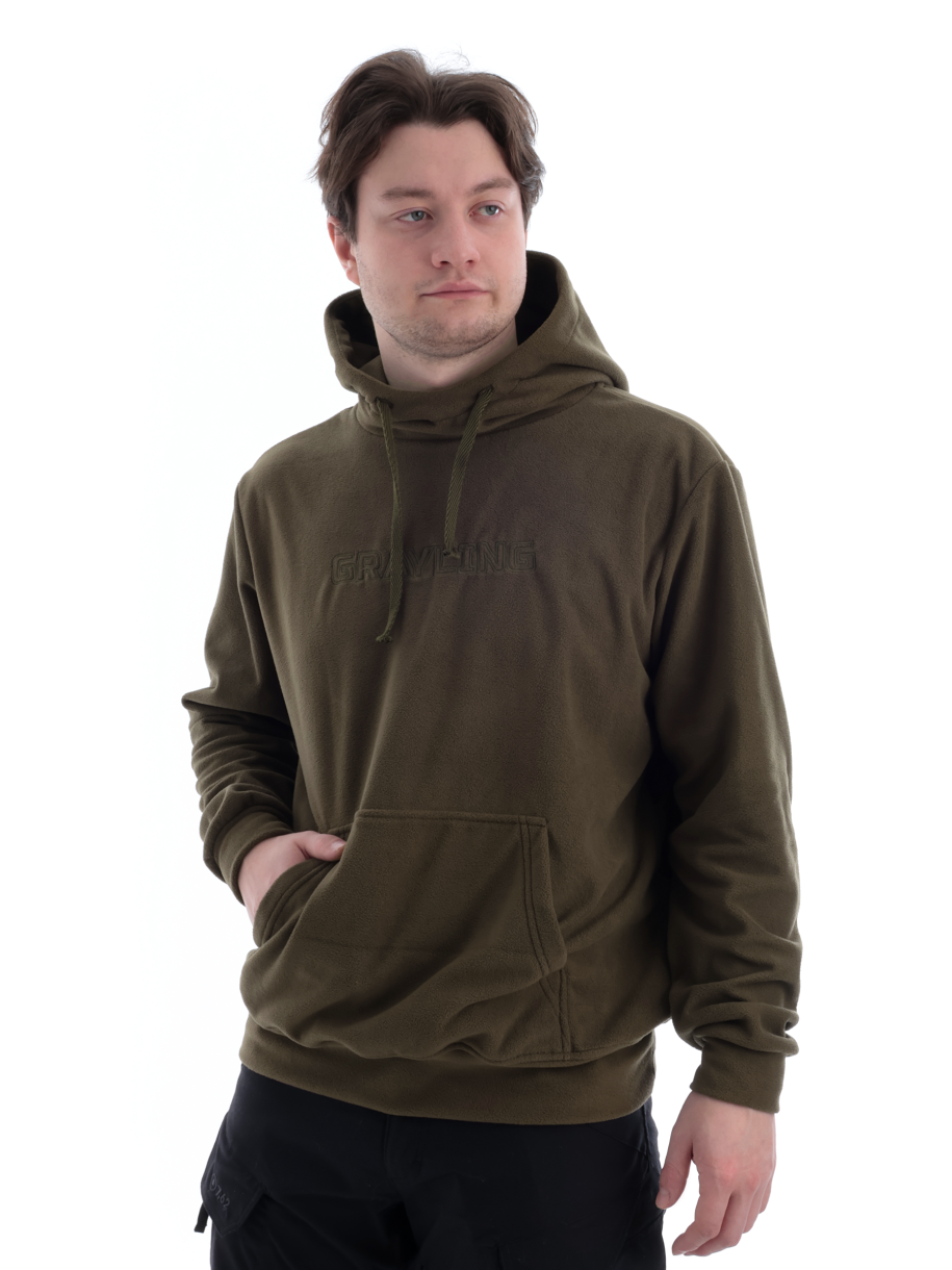 Мерч толстовка флисовая GRAYLING, т.хаки