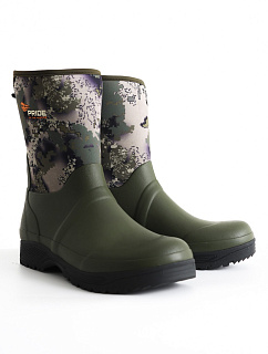 Охотничьи неопреновые средние сапоги PRIDE Protect (Протект) Уральский лес PRMHM-930